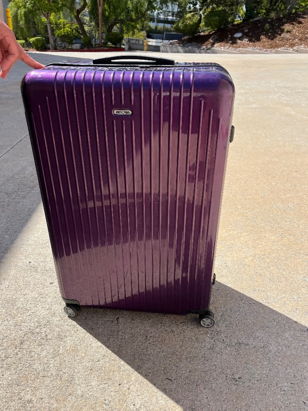 Rimowa aluminum premium Suitcase -L